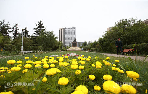 Төрийн ордны арын цэцэрлэгт хүрээлэнг 140 саяар тохижуулжээ